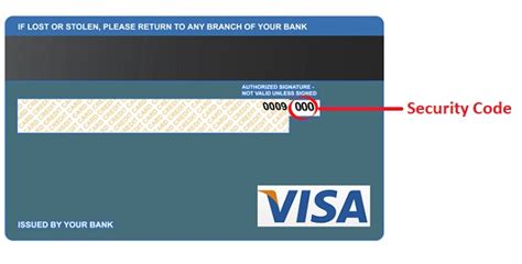 What Is The Security Code On A Debit Card? - Cyber Threat & Security Portal