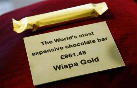 The Most Expensive Chocolate Bar in the World – Luxury Pictures