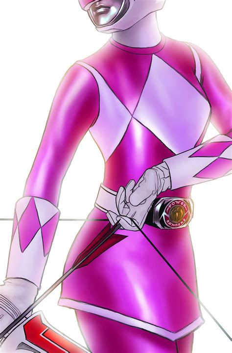 Pink Ranger by Miguel Mercado | Power rangers, Kimberly power rangers, Pink power rangers