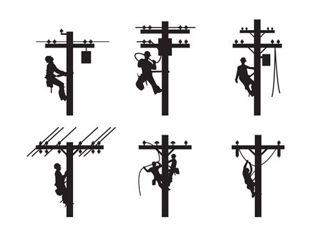 Lineman Silhouette Vector Lineman Love, Power Lineman, Lineman Gifts ...