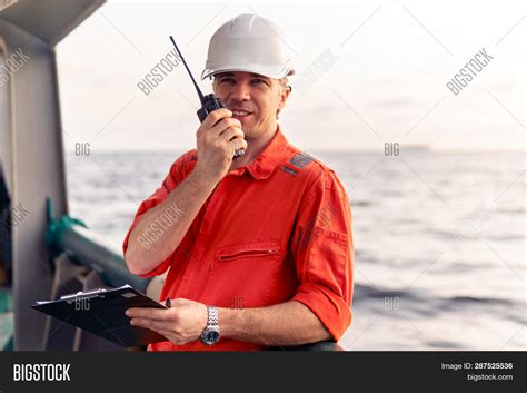 Deck Officer On Deck Image & Photo (Free Trial) | Bigstock