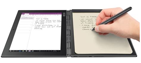 Lenovo Yoga Book 2-in-1 Hybrid Laptop Features a Drawing Pad instead of ...