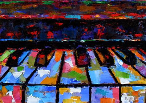 Abstract Piano Painting at PaintingValley.com | Explore collection of ...