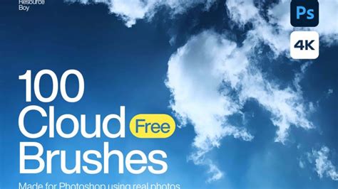 Free 24 Realistic Cloud Photoshop Brushes - Free Photoshop Files