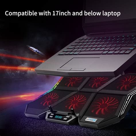 Powerful Gaming RGB Laptop Cooler Pad