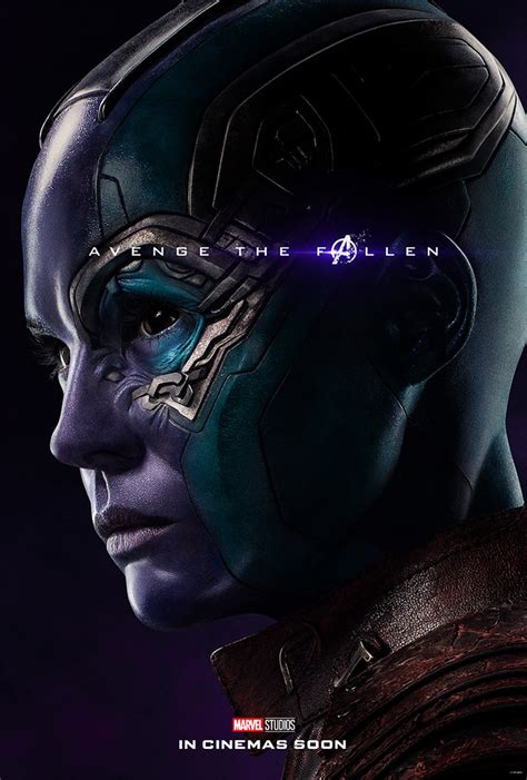 Avengers Endgame Character Poster_Nebula | HeyUGuys