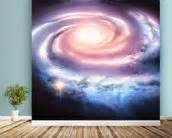 Distant Spiral Galaxy Wallpaper Wall Mural | Wallsauce UK
