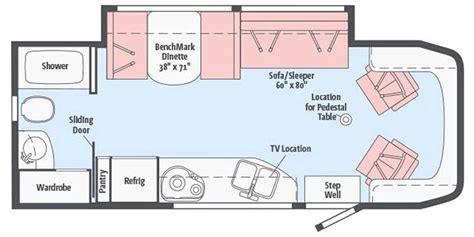 Winnebago View 24G Floor Plan - floorplans.click