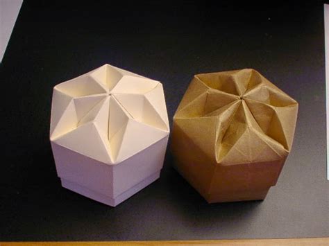 origami hexagon ~ origami instructions art and craft ideas