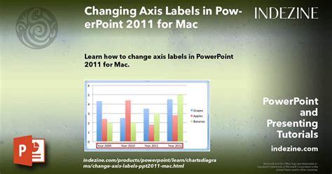 Changing Axis Labels in PowerPoint 2011 for Mac