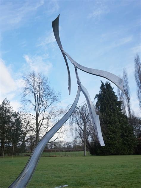 Kinetic Wind Sculpture by Will Carr is available for £3800. This sculpture reaches 2.5m tall and ...