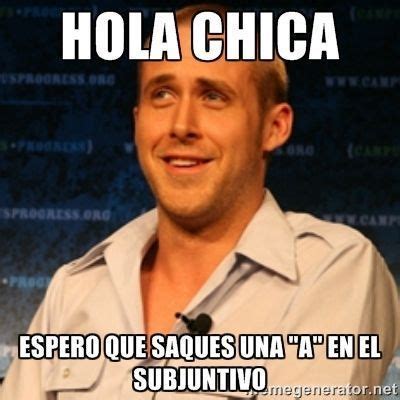 Using memes in Spanish class | Subjunctive spanish, Spanish jokes, Learning spanish