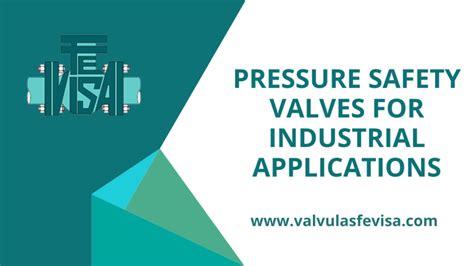 Pressure Safety Valves for Industrial Applications - ValvulasFevisa.