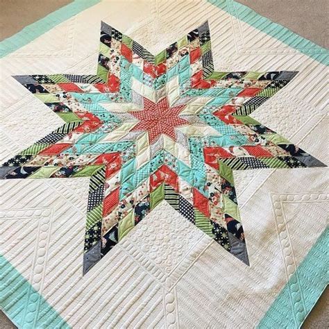 Free instructions from Moda. Quilting Land: Jellied Lone Star Quilt ...