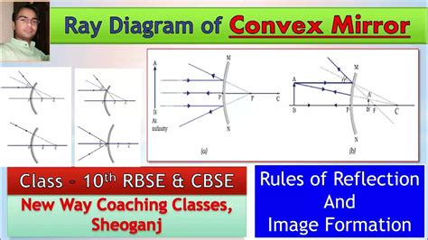 Convex Mirror Ray Diagram Class 10