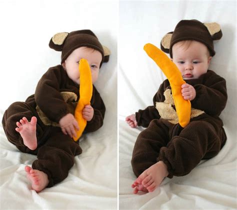 baby-monkey-costume-banana-toy - Life at Cloverhill