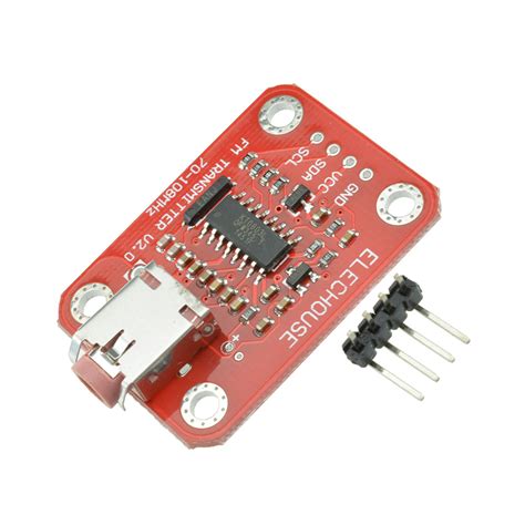 FM Transmitter Module V2.0 FM Radio Digital Module for Arduino Microphone Audio | eBay