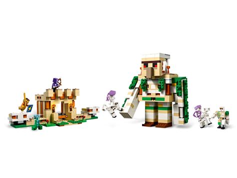 LEGO 21250 Minecraft Forteca żelaznego golema - porównaj ceny - promoklocki.pl