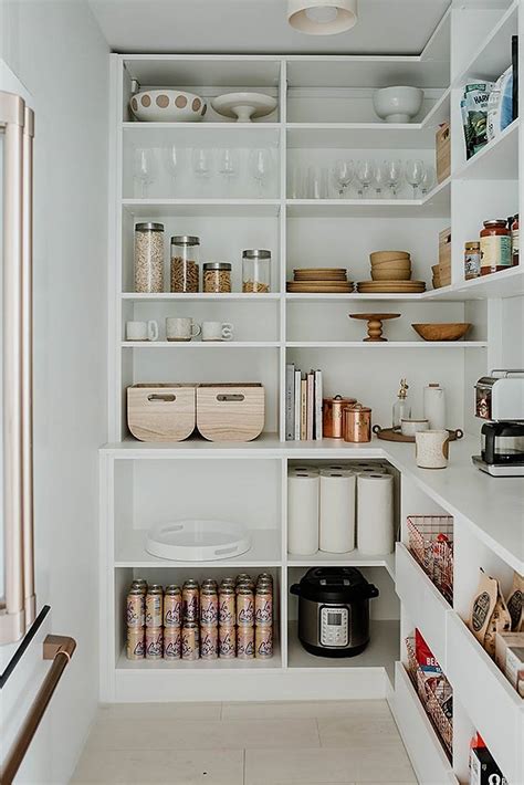 Stylish Pantry Shelving to Keep Things Organized