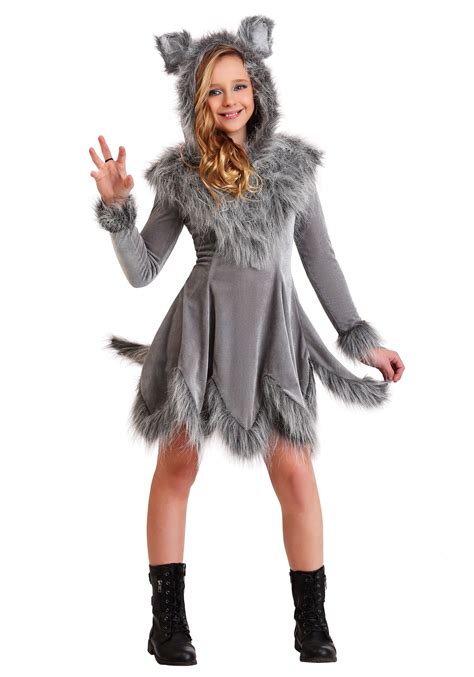 Costume Girl's Wolf - Walmart.com