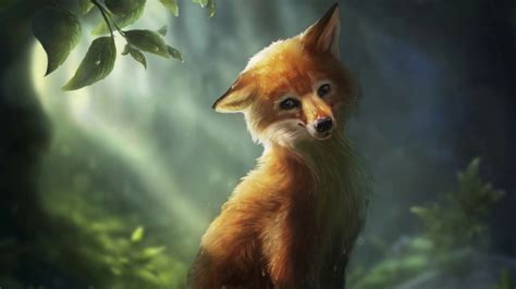 Cute Fox HD Wallpaper | Background Image | 1920x1080 | ID:995126 ...