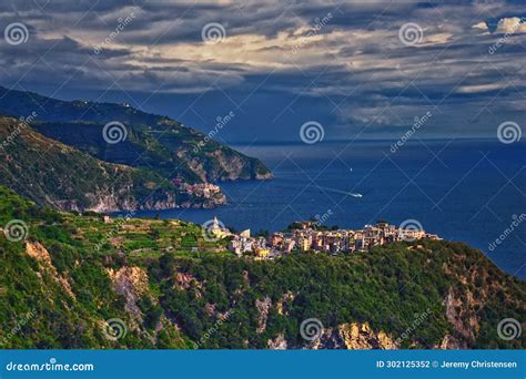 Cinque Terre Views from Hiking Trails of Seaside Villages Italian ...