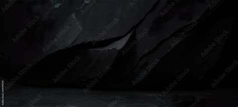 Black rock texture background. black,rough stone texture with imperfections. Generative AI ...