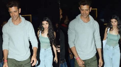 Hrithik Roshan, Saba Azad spotted with her ex Imaad Shah in Mumbai ...