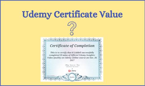 Udemy Certificate Value: Are Its Courses Worth It?