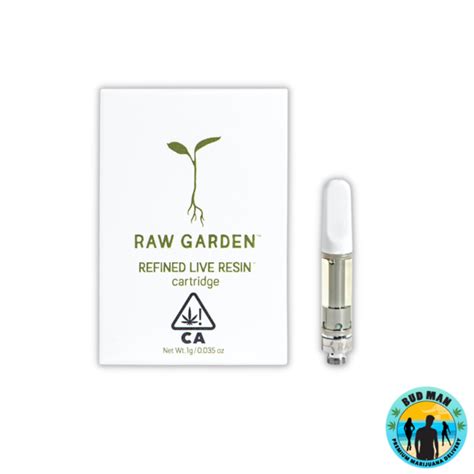 Raw Garden Refined Live Resin Cartridges (1 gram – 7 options): Bud Man ...