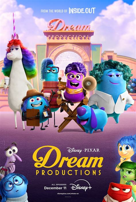 Dream Productions Trailer: Disney +, Pixar Preview "Inside Out" Series