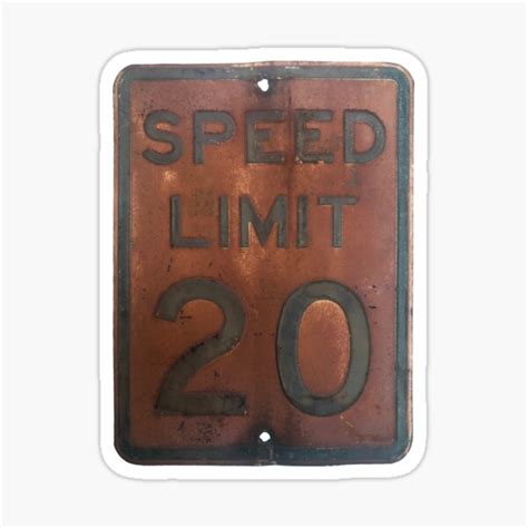 "Speed limit" Sticker for Sale by cavsjack | Redbubble