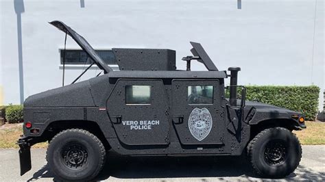 Vero Beach officers add military Humvee to SWAT team