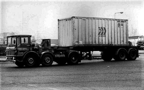 A.E.C. MAMMOUTH-MAJOR, Container, Semi-Trailer. | Antique trucks, Cool trucks, Classic trucks