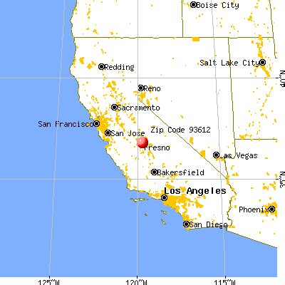 Clovis California Zip Code Map - World Map