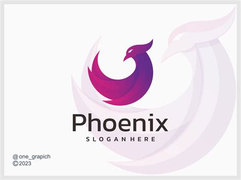 Phoenix Logo Design by one_grapich on Dribbble