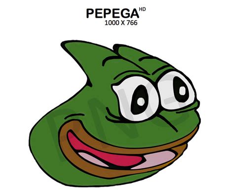 PEPEGA / Pepe the Frog Twitch Emote HD PNG Digital Download - Etsy New ...