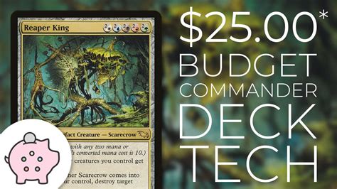 Reaper King | EDH Budget Deck Tech $25 | Tribal | Artifact | Magic the ...