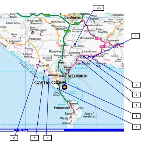 Weymouth Bay Park Map