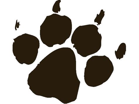 Coyote Paw Print Clip Art - ClipArt Best