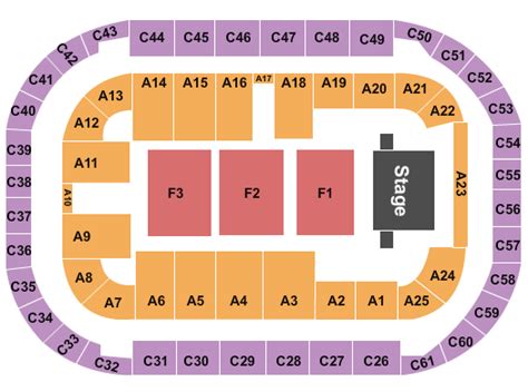 Arena At Ford Idaho Center Seating Chart & Maps - Nampa