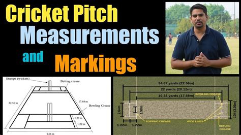 Cricket Pitch Measurements and Markings I Cricket Pitch Length I # ...