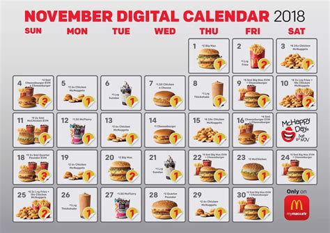 DEAL: McDonald's - 30 Days 30 Deals with mymacca's app | frugal feeds