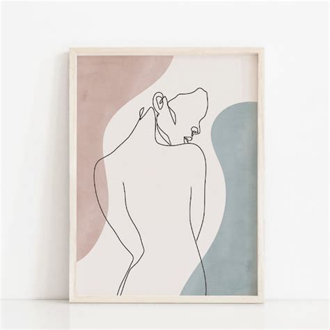 women figure line art Abstract nude drawing line art drawing female ...