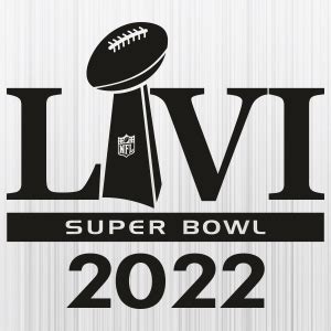 Super Bowl LVI 2022 SVG | Super Bowl Game Logo PNG