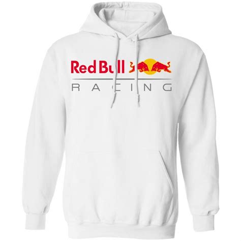 Red Bull Racing Merch Red Bull Racing Large Logo T-Shirt White Unisex - Spoias