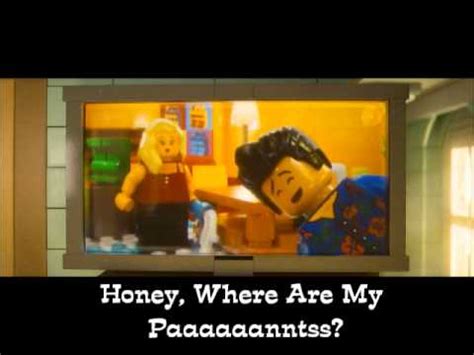 Lego Movie: Honey, Where Are My Pants?? - YouTube