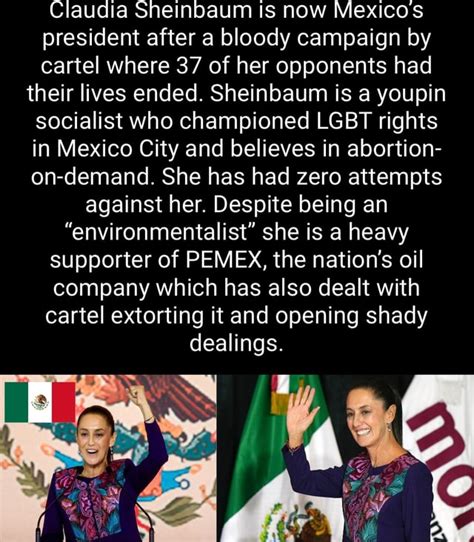 Claudia Sheinbaum is now Mexicos president after a bloody campaign by ...