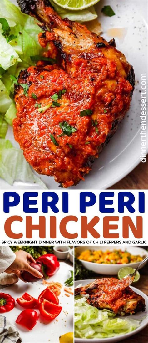 Peri Peri Chicken Recipe - Dinner, then Dessert