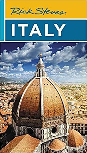 the cover of rick steve's italy, with an image of a dome on top